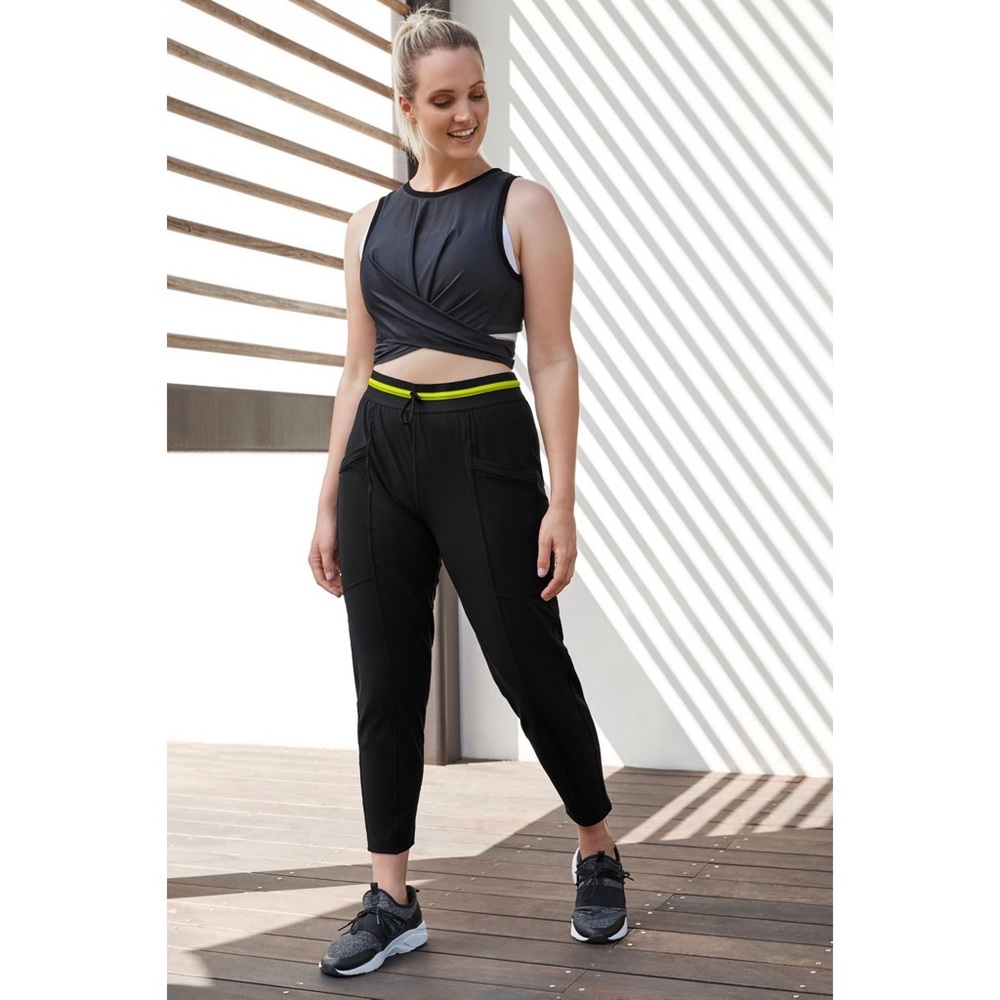 Fabletics Marissa Tie Up Mesh Tank